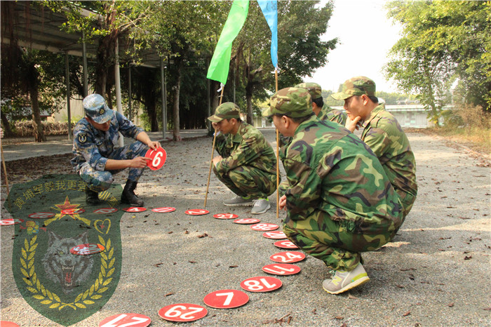 2107年2月5日米蘭芭莎時尚紡織公司95人到黃埔軍校青少年訓練基地進行拓展培訓一天