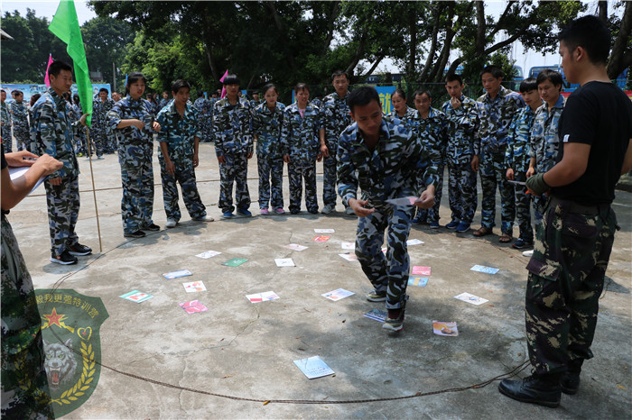 歐哲門窗公司213人到廣州企業(yè)培訓(xùn)基地進行拓展培訓(xùn)